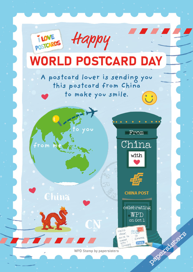 WPD Stamp CN - China -  WPD Stamp CN - China -