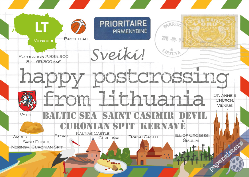 Happy Postcrossing LT