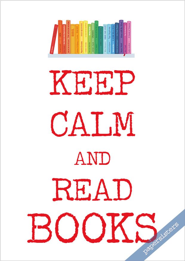 Keep calm read books