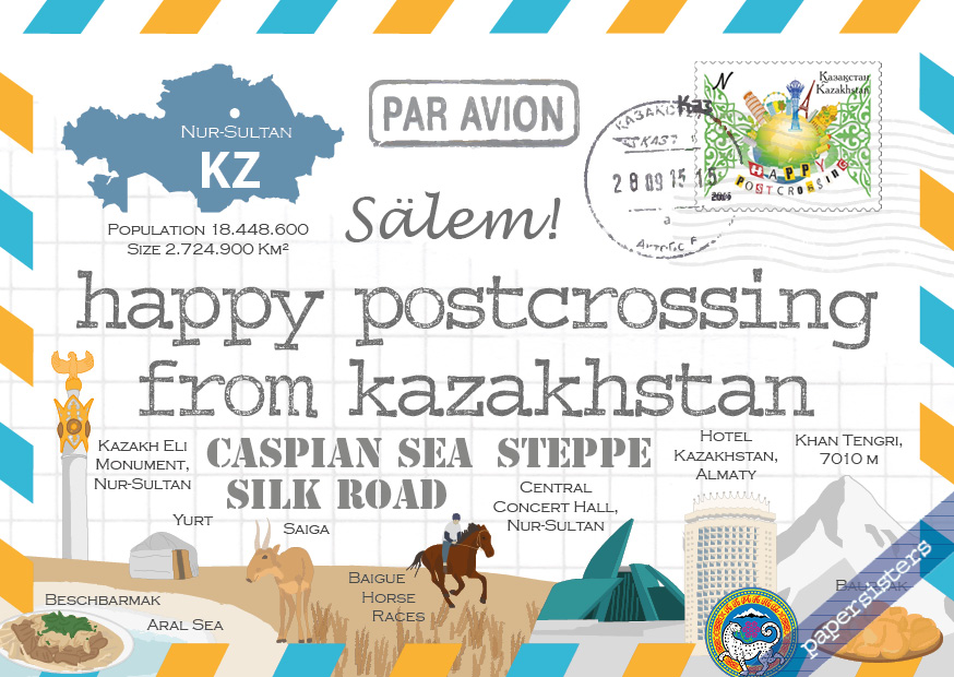 Happy Postcrossing KZ