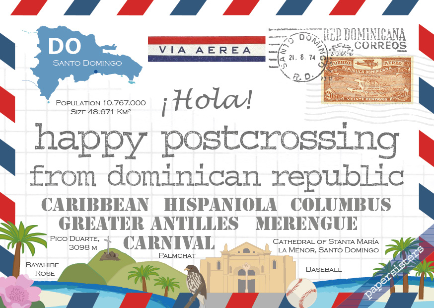 Happy Postcrossing DO