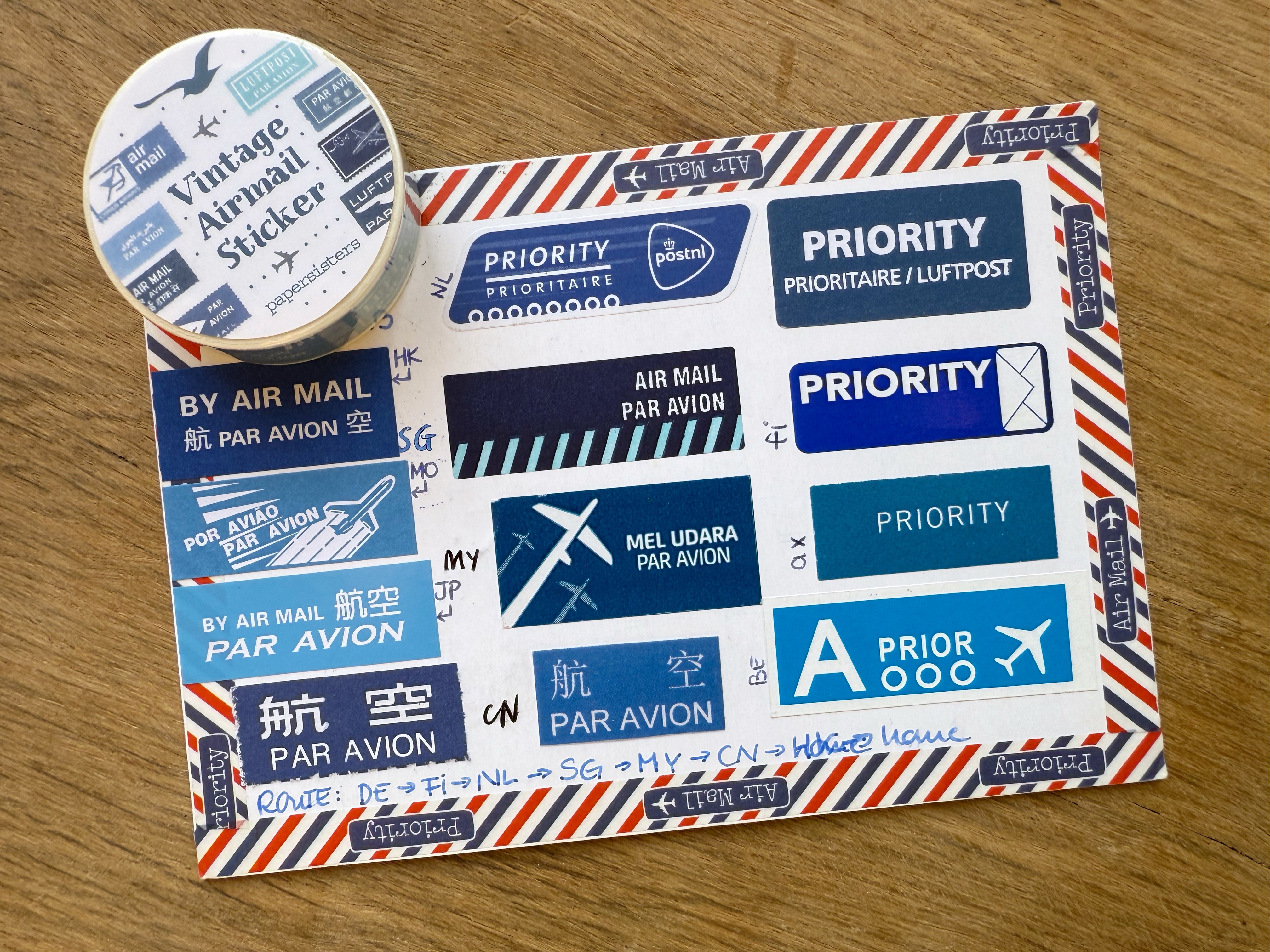 Airmail Chaincard