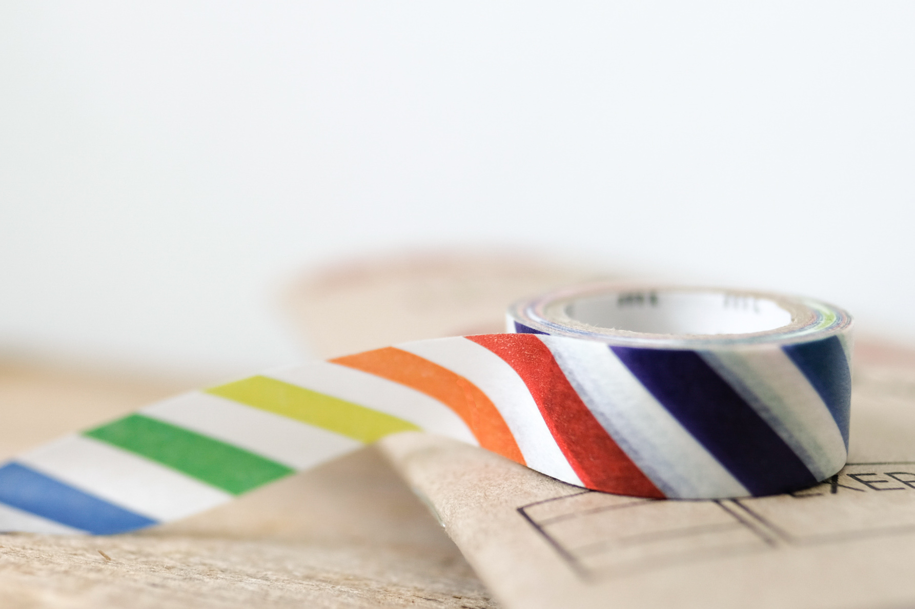 mt masking tape for kids colorful stripe