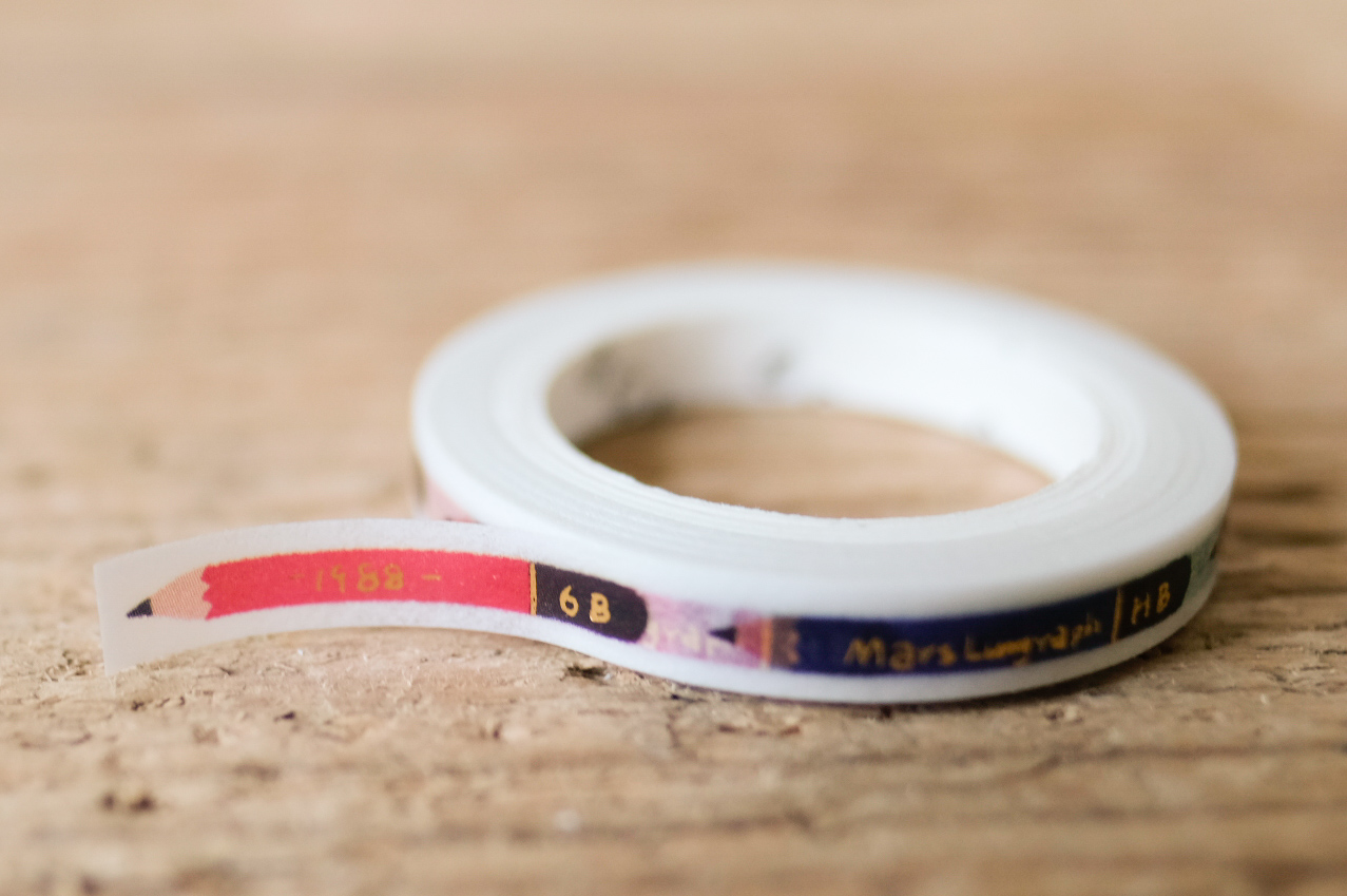 Masking Tape Gold Pencil Line