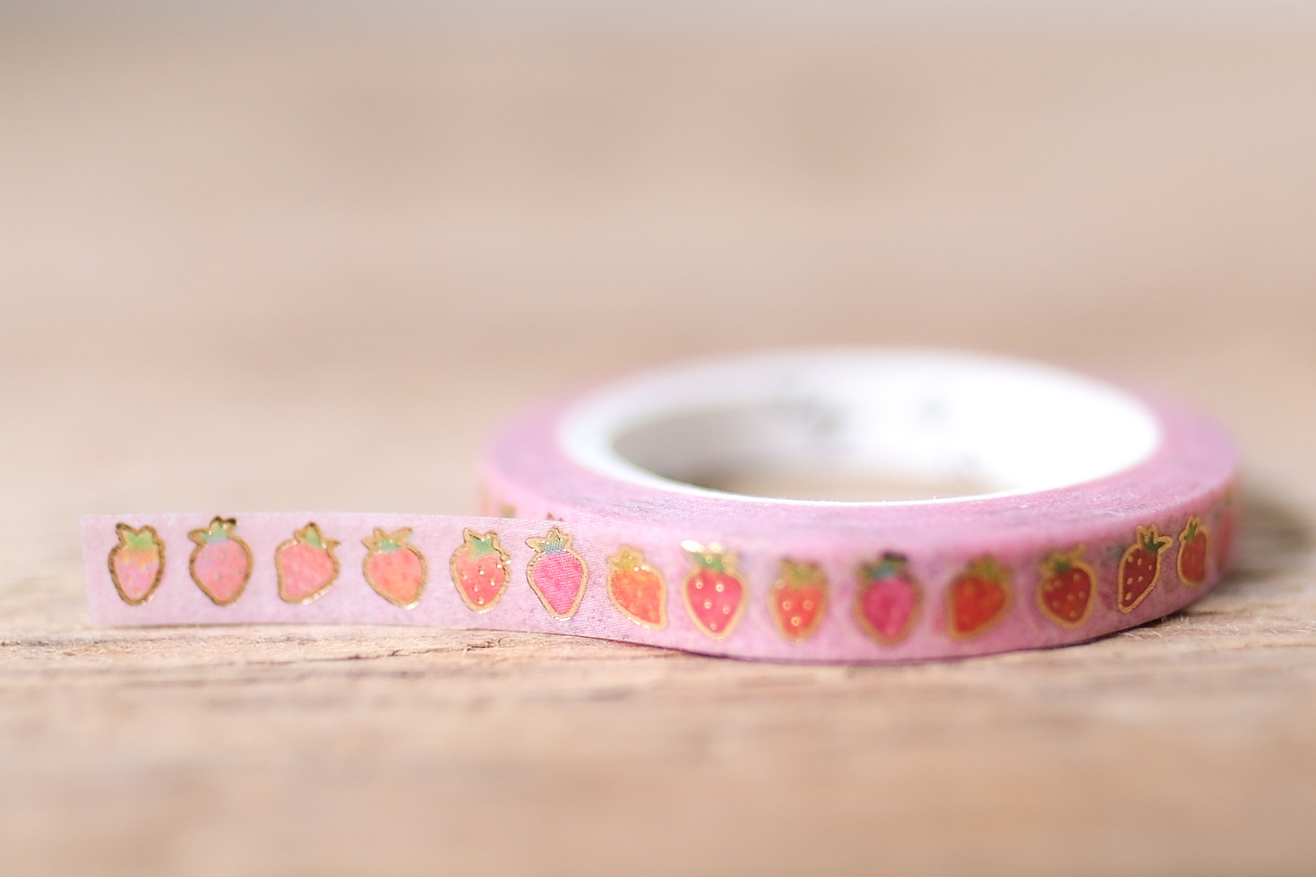 Masking Tape Strawberry Line