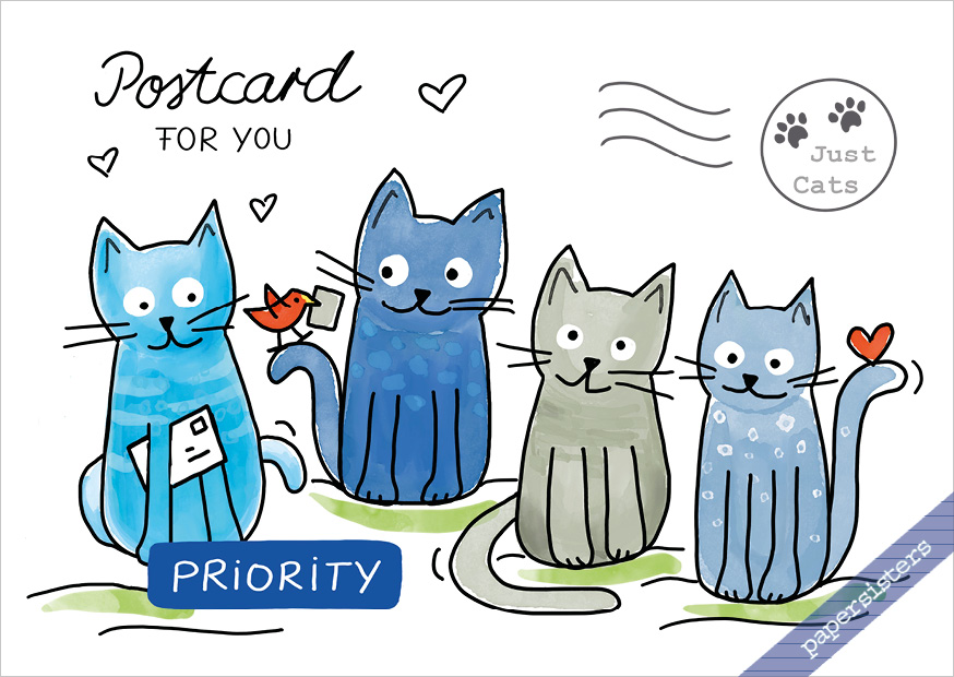 Just Cats - Cat Card