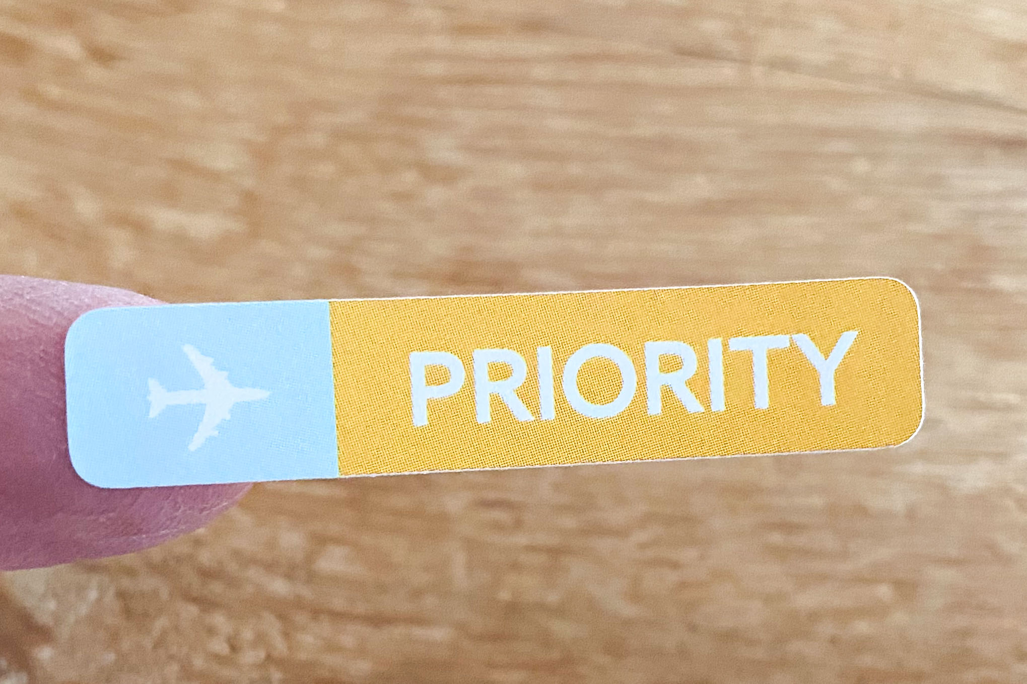 Fly Priority Sticker Set 