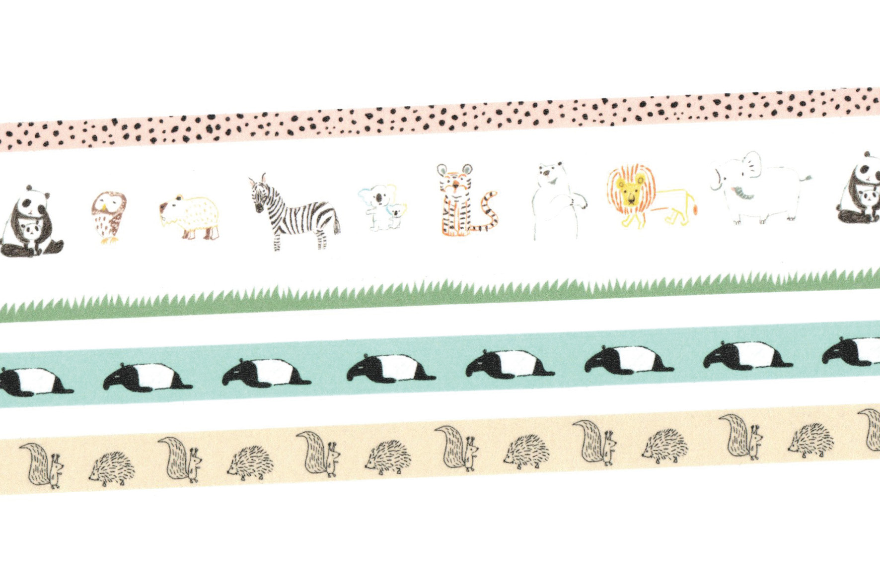 Masking Tape Petit Box Zoo