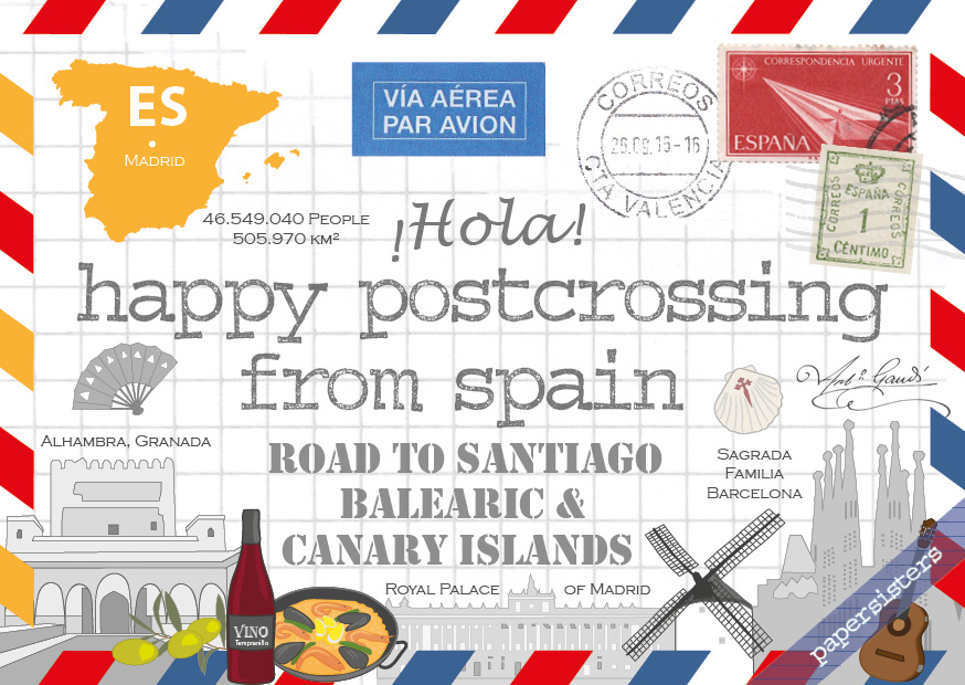 Happy Postcrossing ES