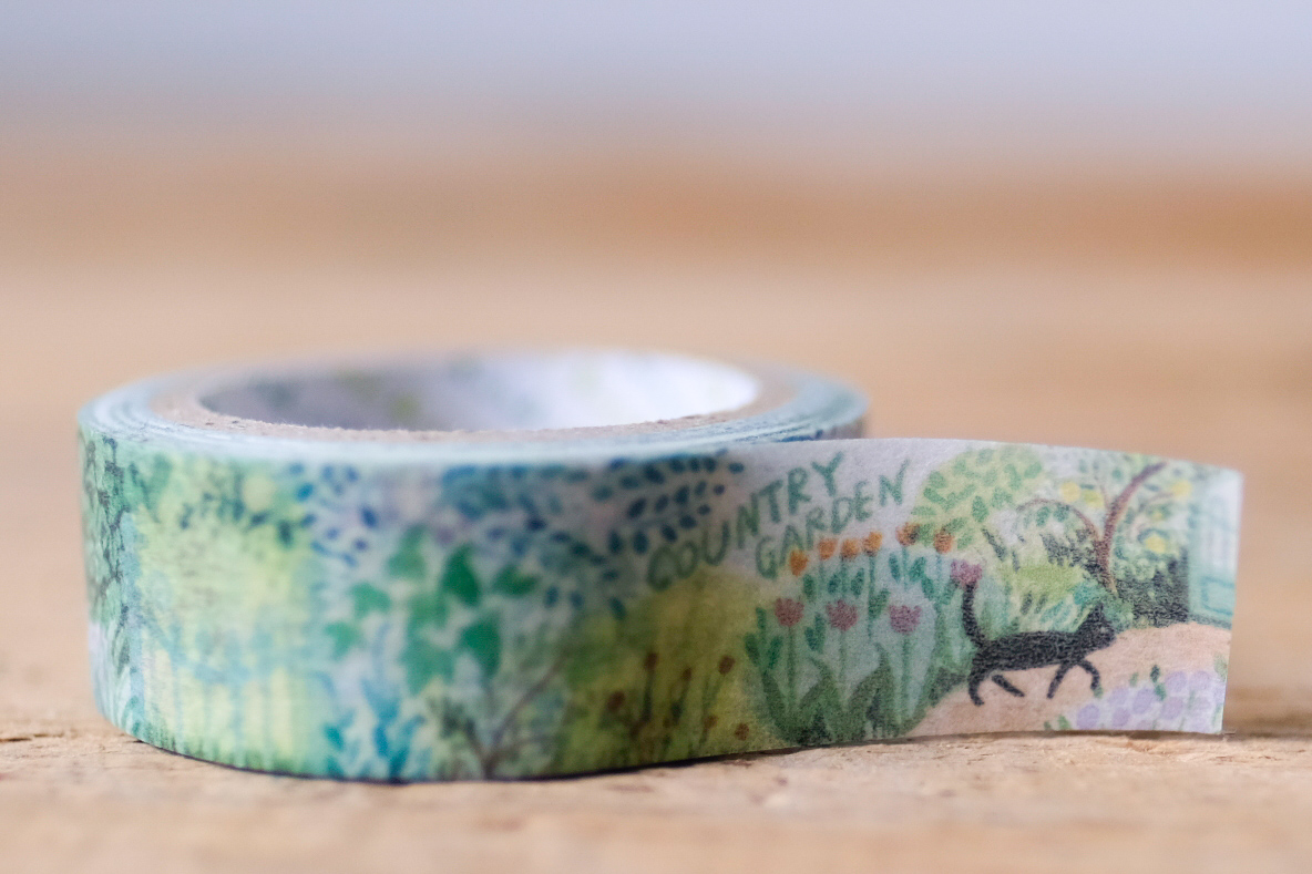  Masking Tape Country Garden