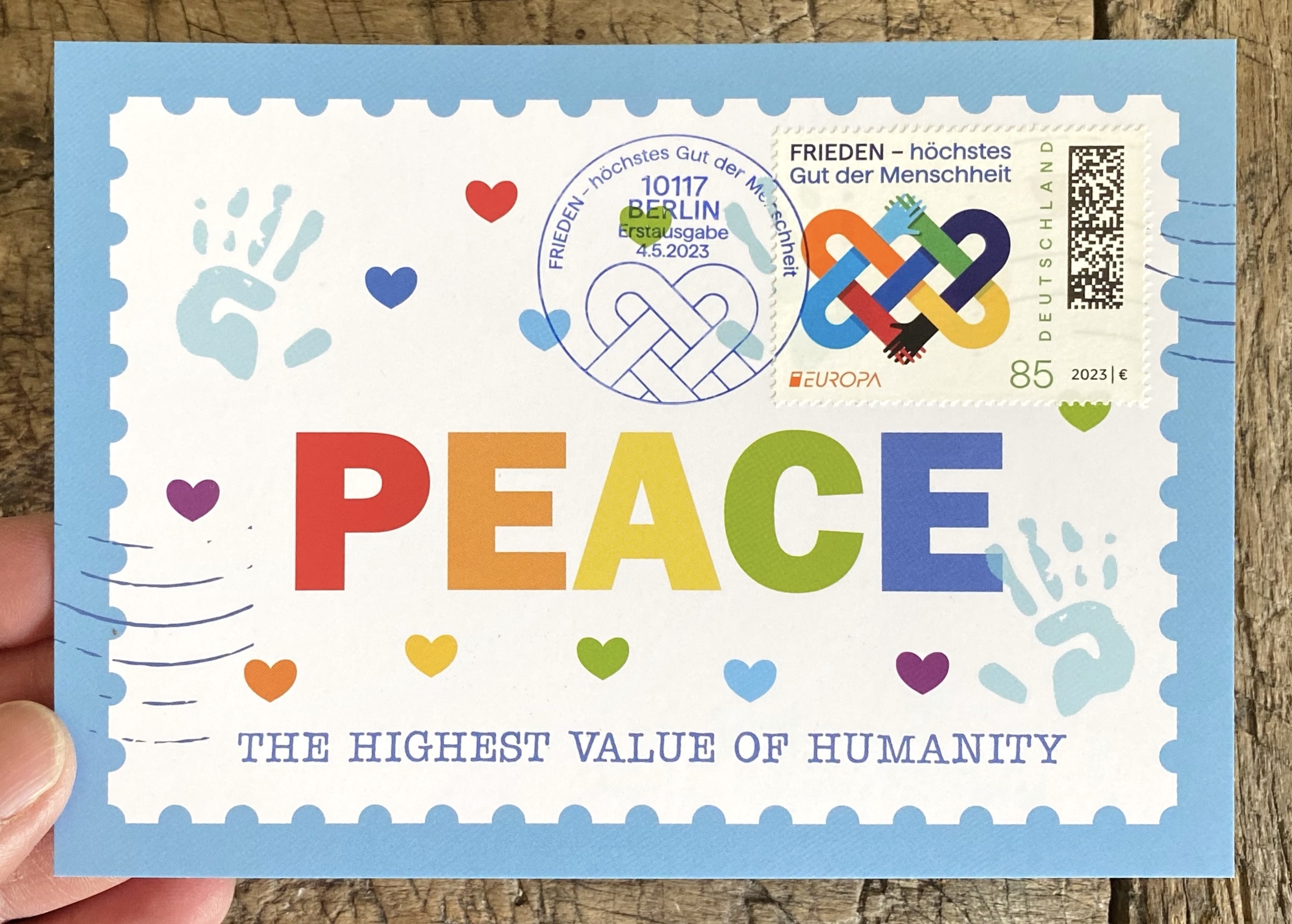 Maximumkarte Peace & Humanity