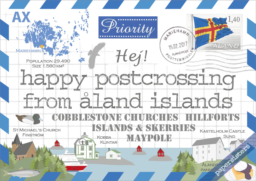 Happy Postcrossing AX