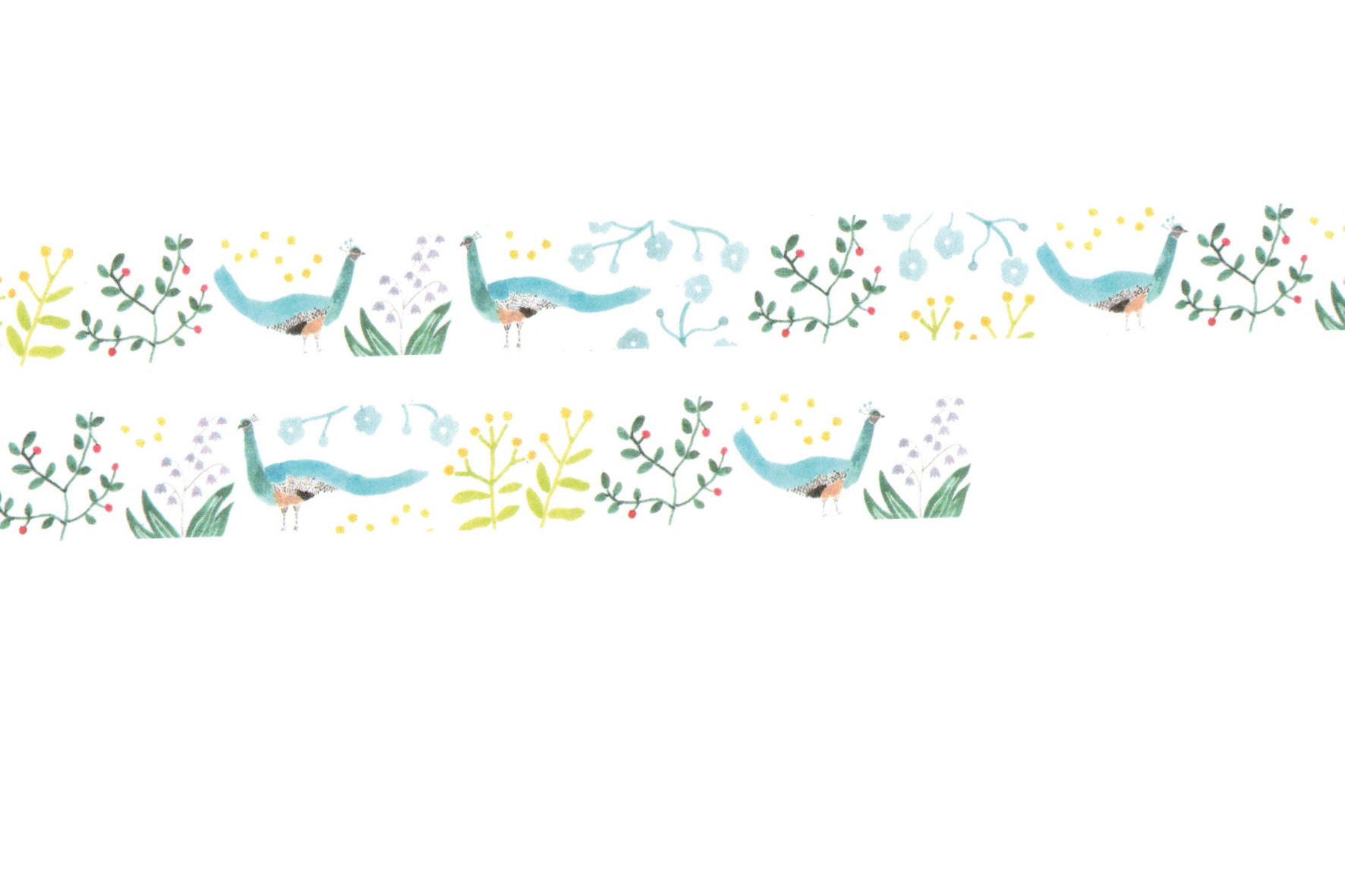 papersisters_Washi_Tape_Peacock