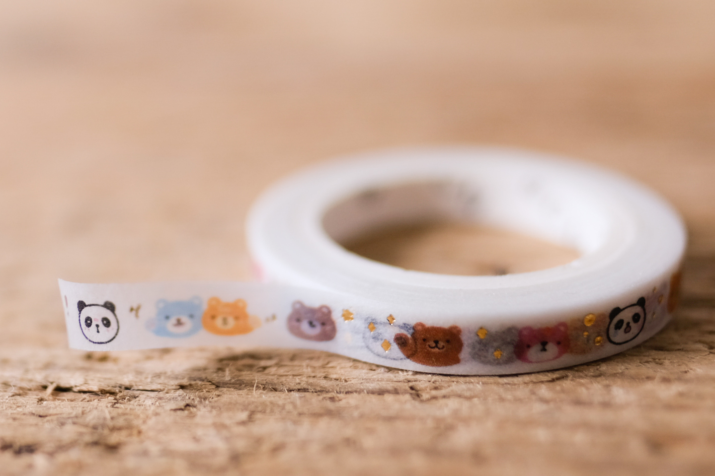 Masking Tape Bears and Panda Line