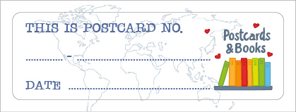 S* Sticker Postcard ID Postcards & Books 5er