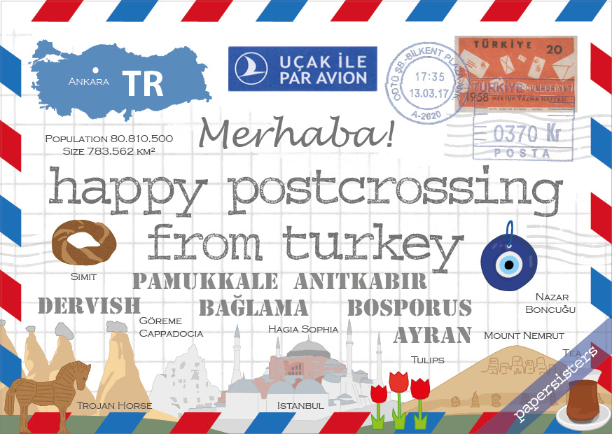 Happy Postcrossing TR