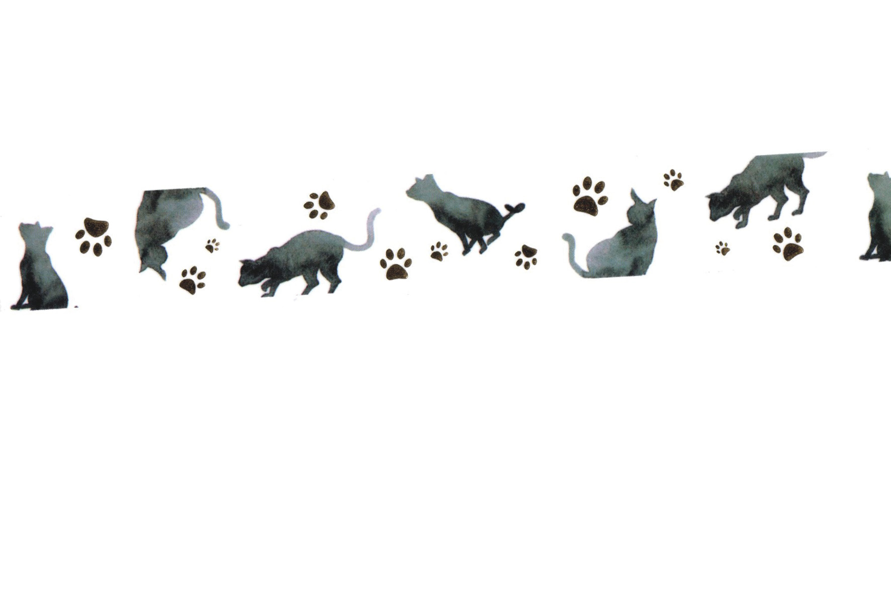 masking-tape-glitter-black-cat