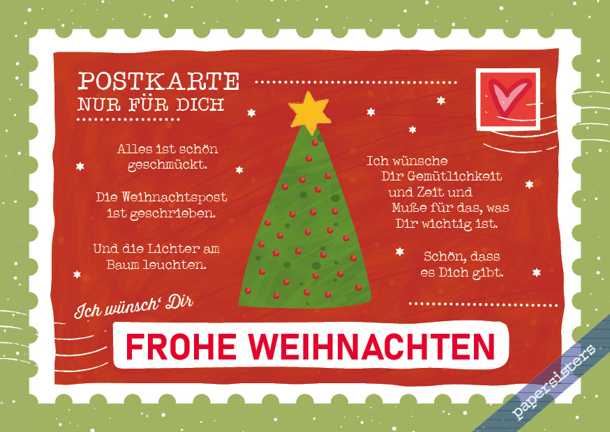 Ich wünsch` Dir frohe Weihnachten