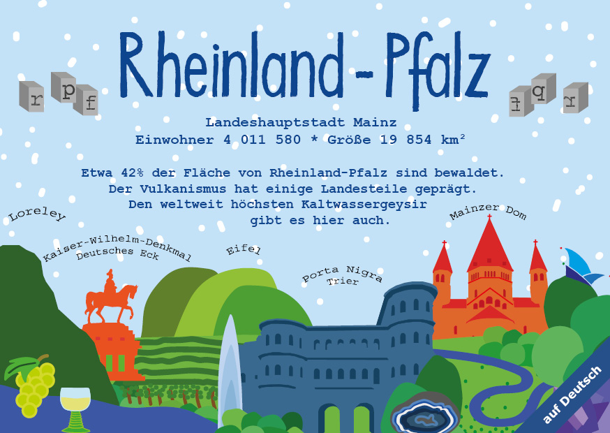 Rheinland-Pfalz - German Landmark Series