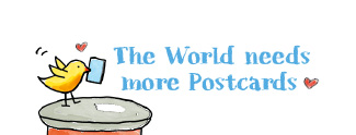 S* Sticker The World needs more Postcards Size 49x15 mm 5er
