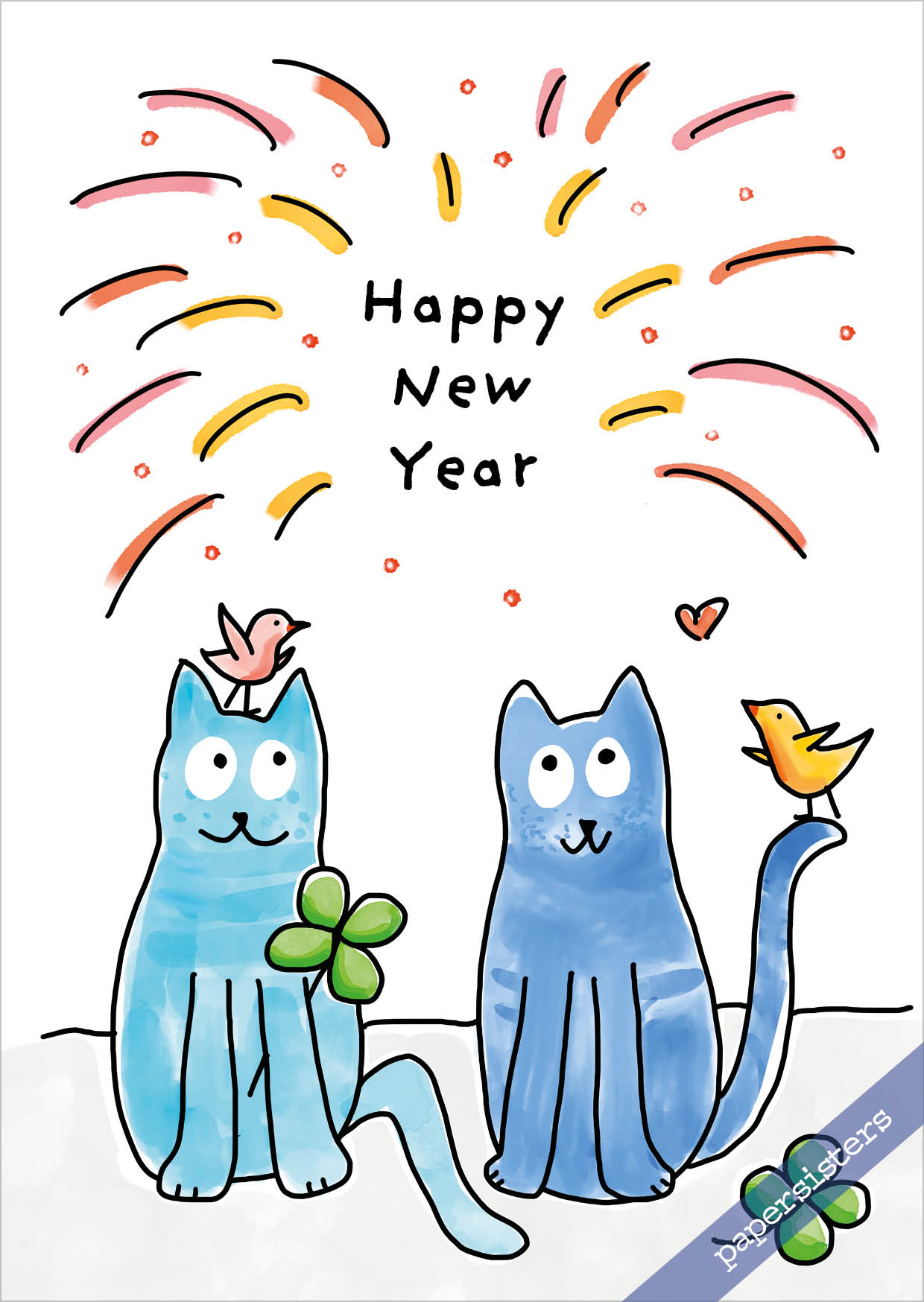Just Cats - Happy New Year