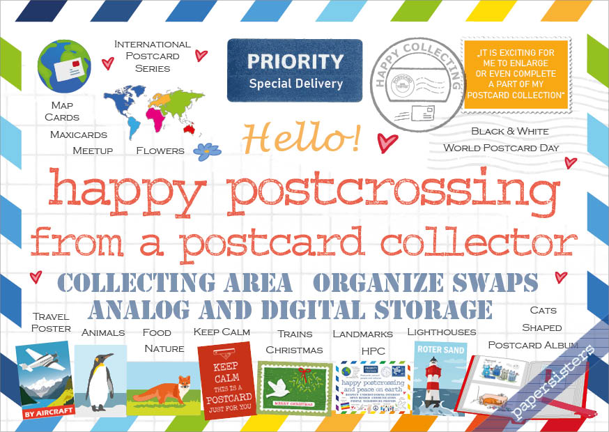 Happy Postcrossing - Postcard Collector