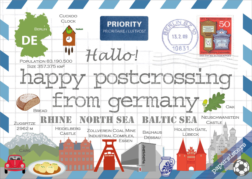 Happy Postcrossing DE - 5th Edition