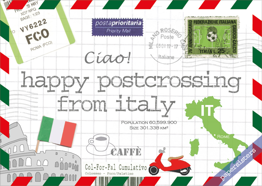 Happy Postcrossing IT