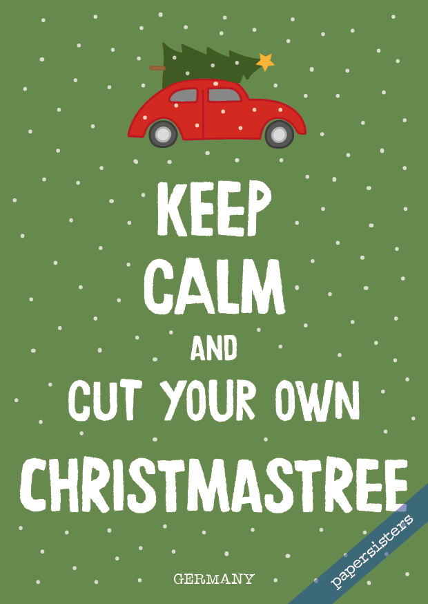 Keep calm Christmastree  - No.23