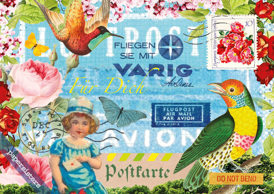 Postkarte für Dich Mailart No.3