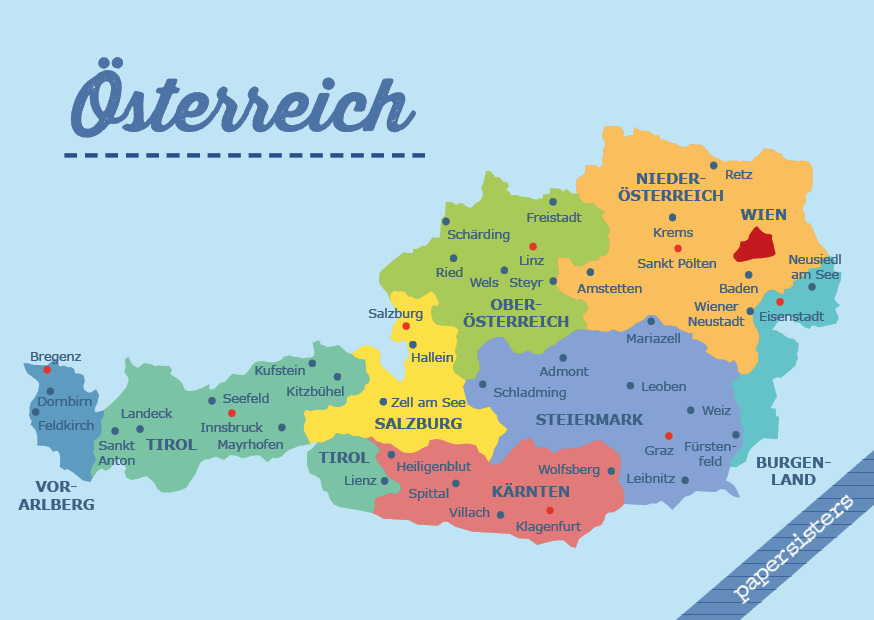 Die österreichischen Bundesländer