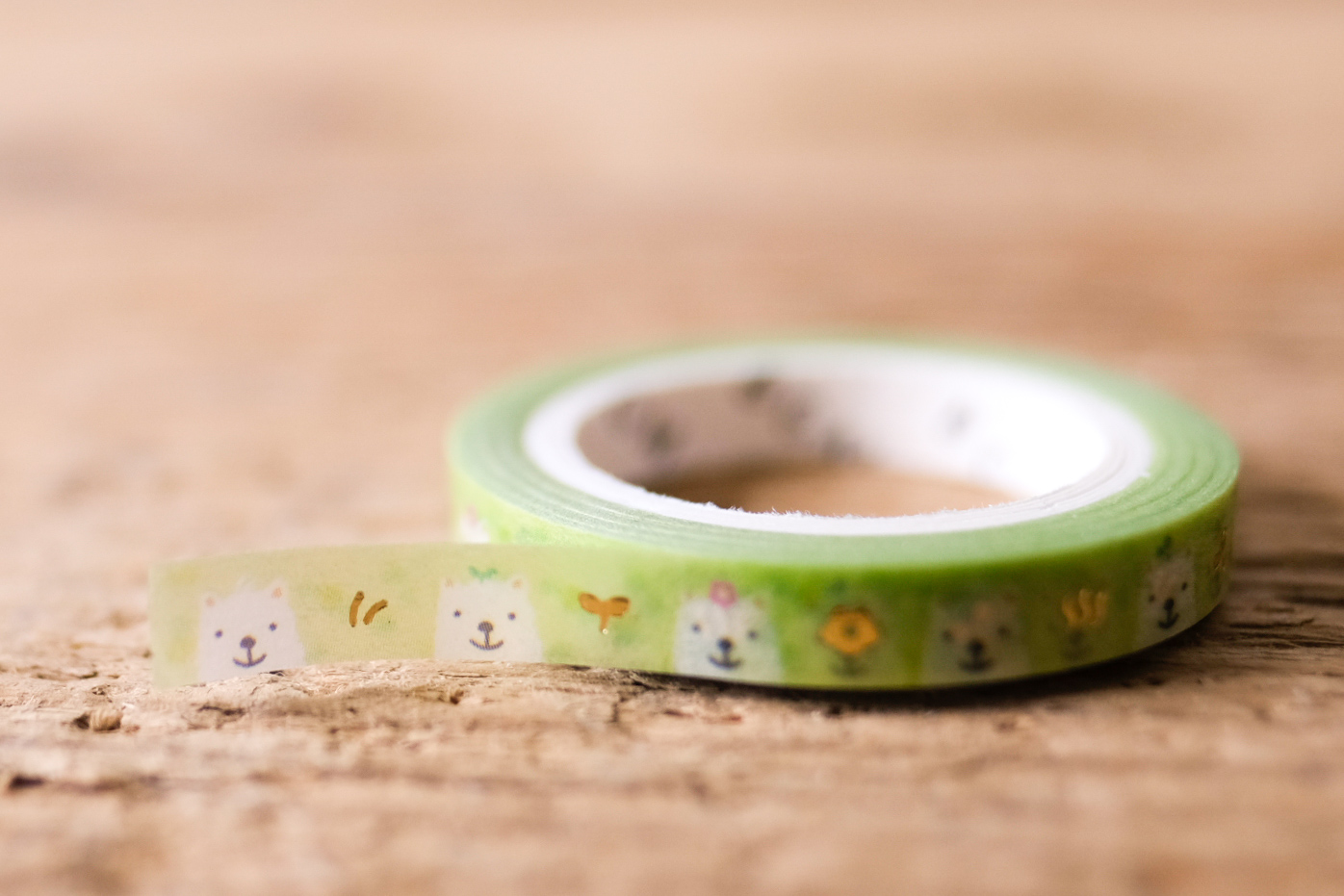 Masking Tape Gold Alpaca Line