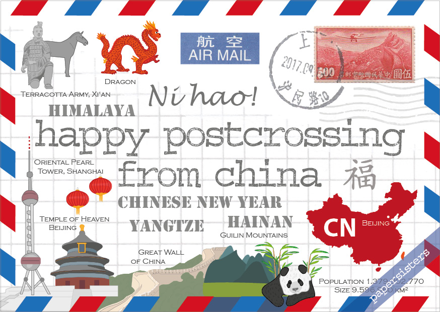 Happy Postcrossing CN
