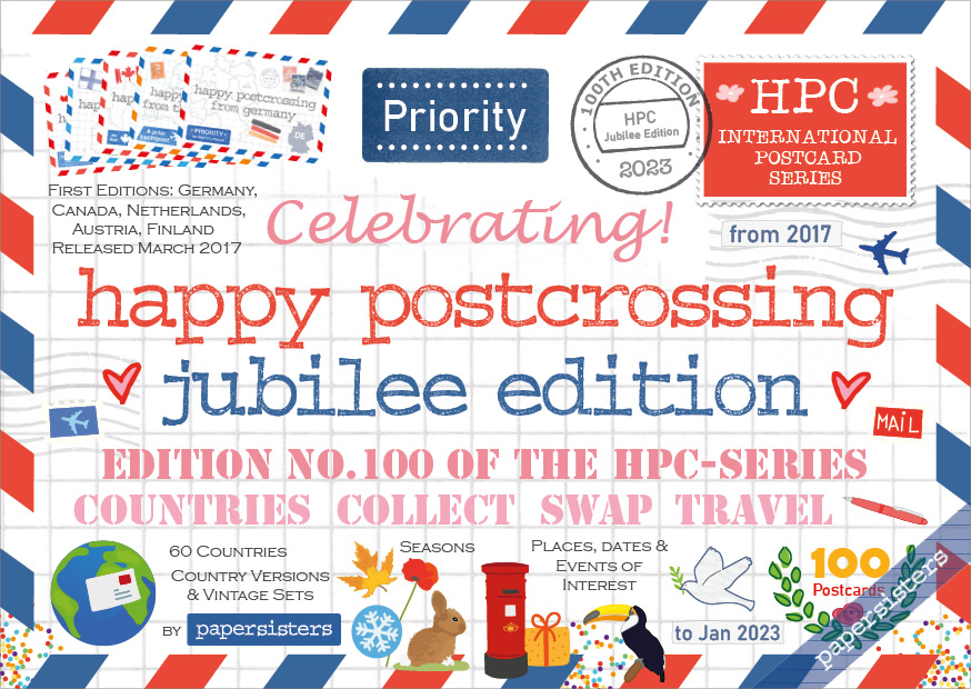 Happy Postcrossing - Jubilee Edition